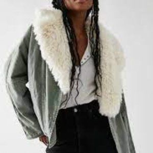 Free People Lolo Denim Jacket XS NWOT